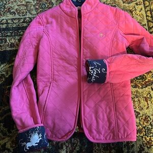Lilly Pulitzer Pink Quilted Jacket